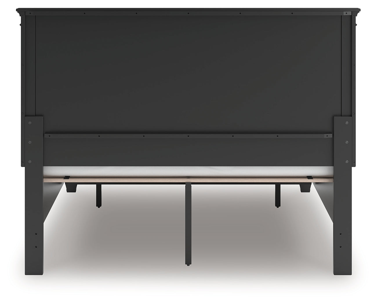 Lanolee Black Queen Panel Storage Bed- Viva Furn