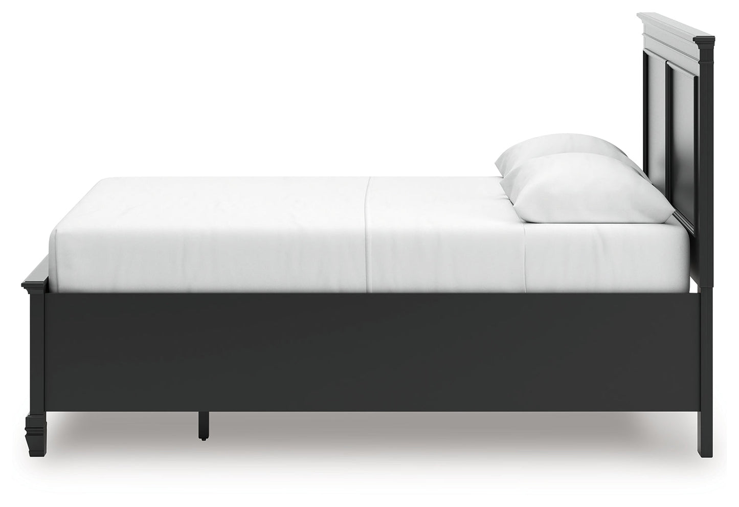 Lanolee Black Queen Panel Storage Bed- Viva Furn
