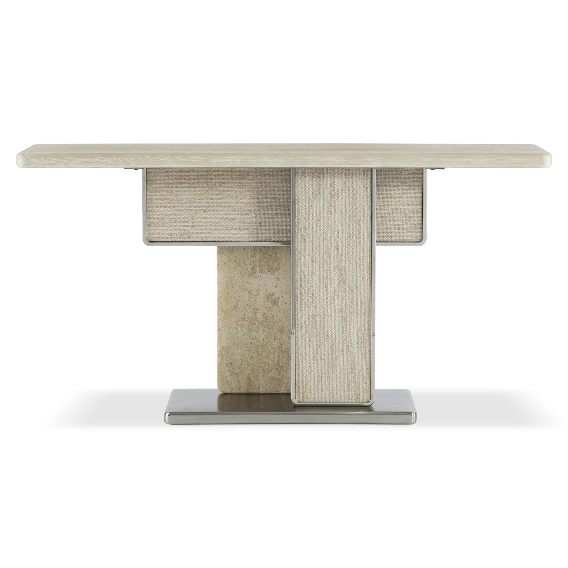 Laren Ecru/Farine/Albescent Console Table - Ornate Home