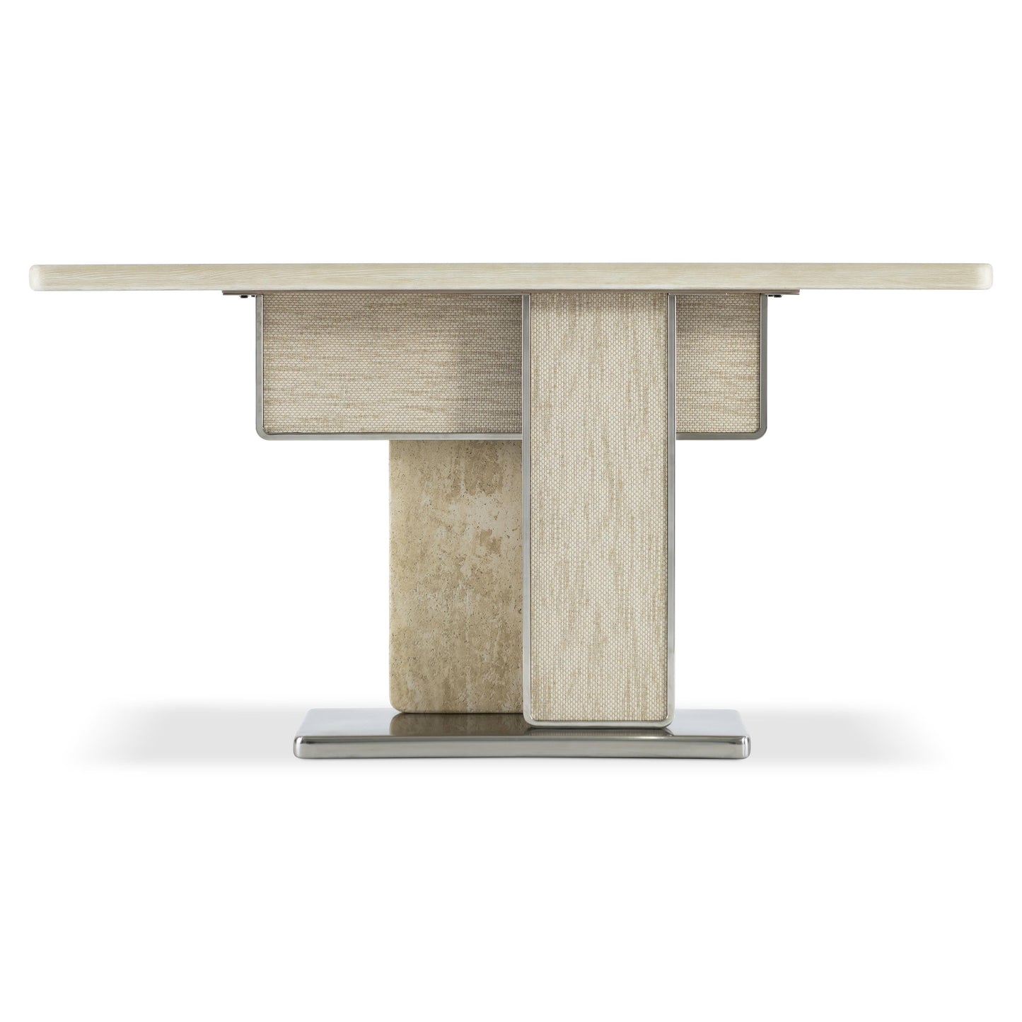 Laren Ecru/Farine/Albescent Console Table - Ornate Home