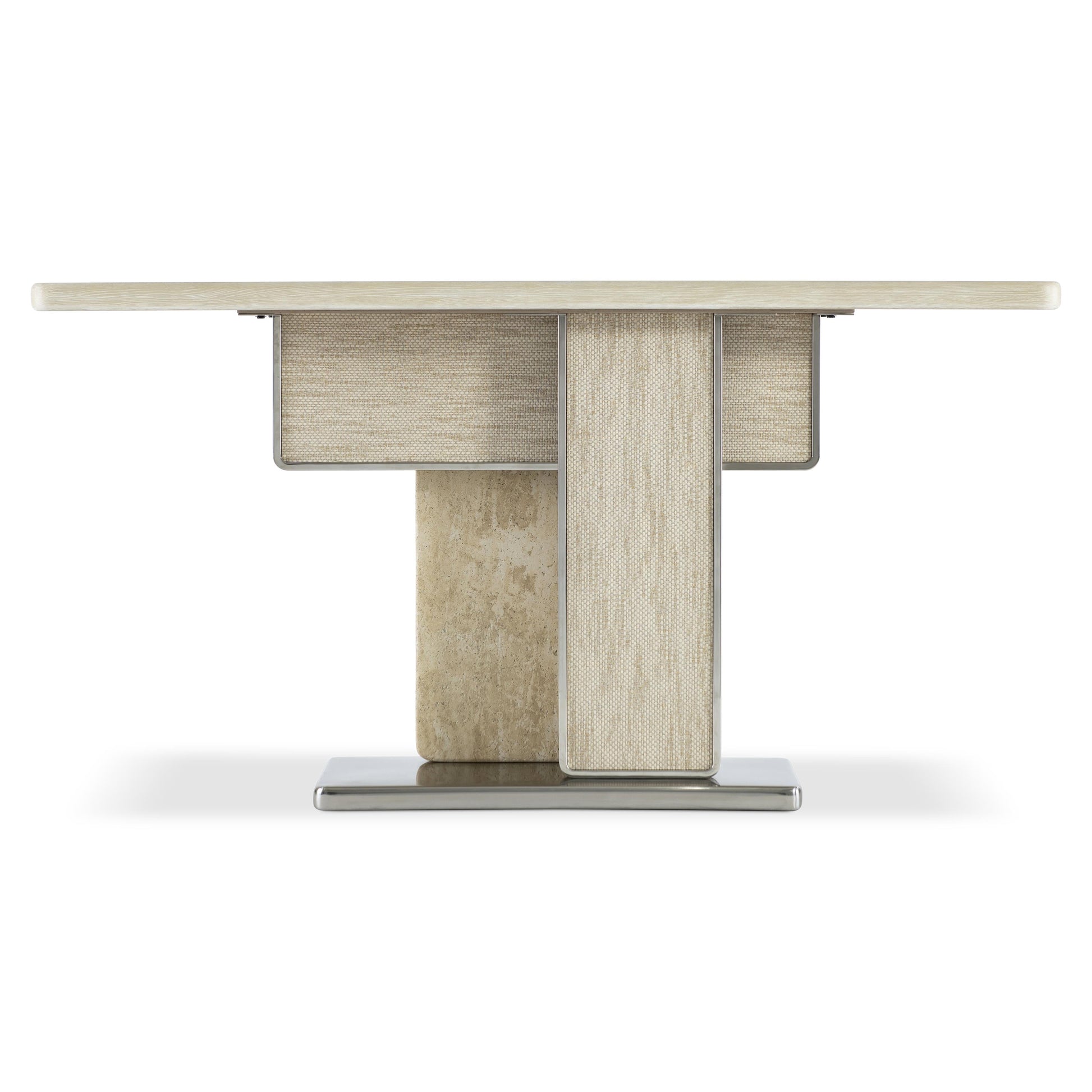 Laren Ecru/Farine/Albescent Console Table - Ornate Home