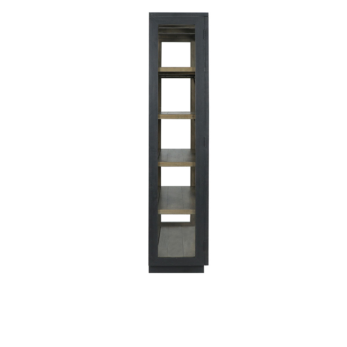 Larson Black Tall Cabinet - Ornate Home
