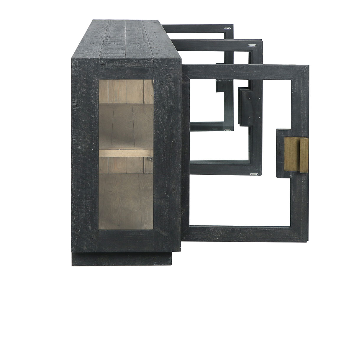 Larson Carbon Black Sideboard - Ornate Home