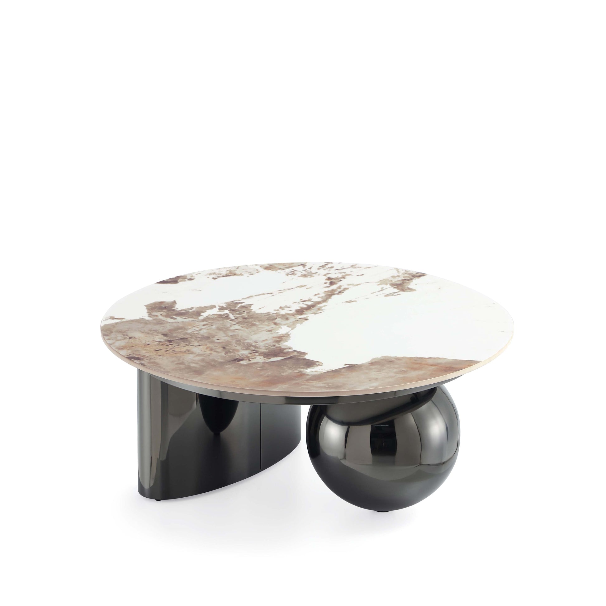 Laurel Coffee Table and End Table in Black (set of 2) - Ornate Home