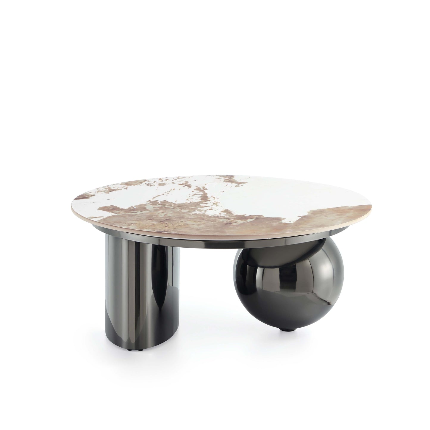 Laurel Coffee Table and End Table in Black (set of 2) - Ornate Home