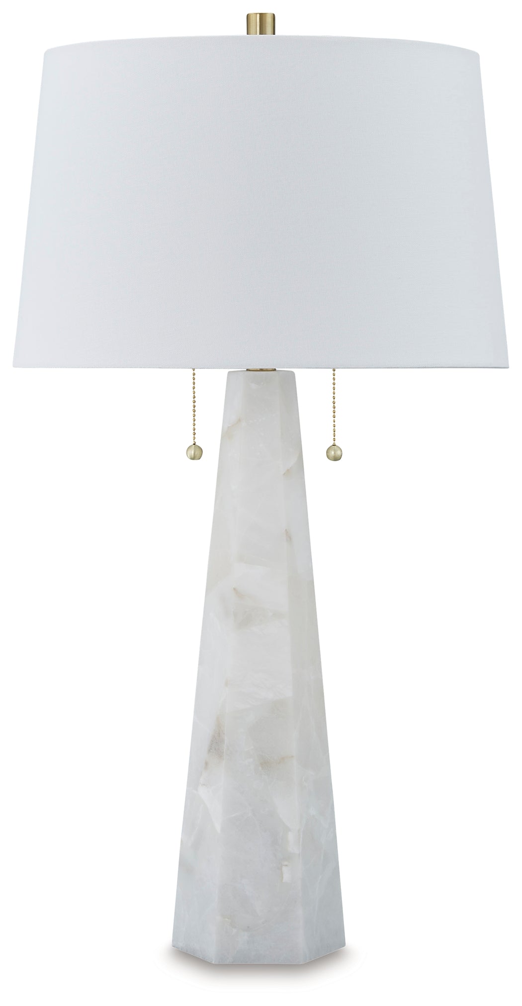 Laurellen White 2-Piece Lamp Set- Viva Furn