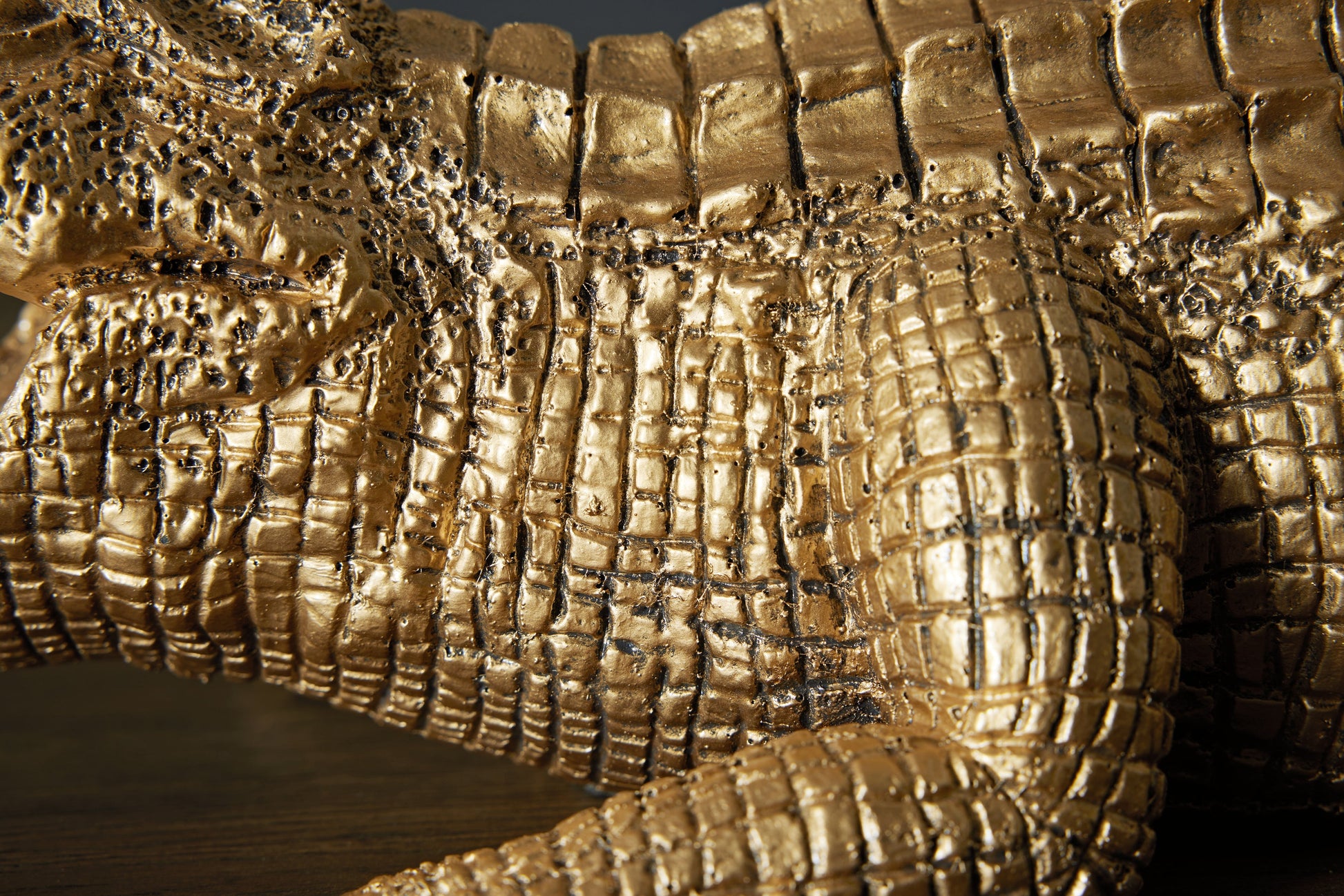 Lauretman Antique Gold Finish Sculpture- Viva Furn