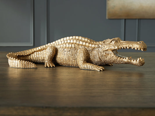 Lauretman Antique Gold Finish Sculpture- Viva Furn