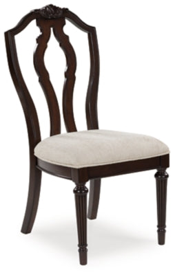 Lavinton Tan/Brown Dining Side Chair (Set of 2)- Viva Furn