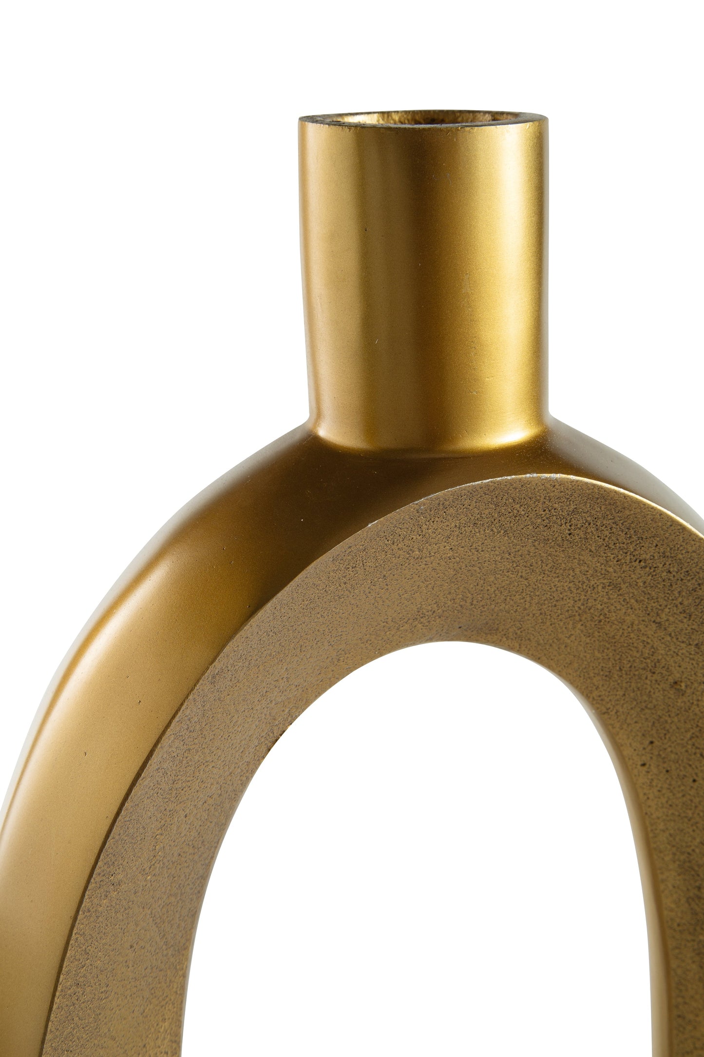 Lawtonville Antique Gold Finish Vase- Viva Furn