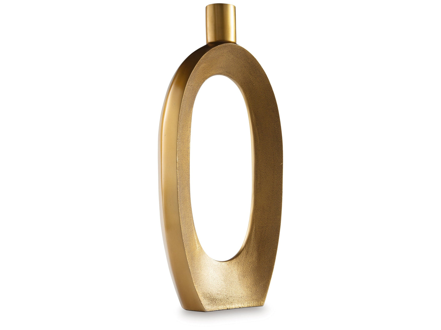 Lawtonville Antique Gold Finish Vase- Viva Furn