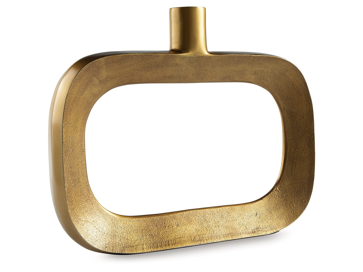 Lawtonville Antique Gold Finish Vase- Viva Furn