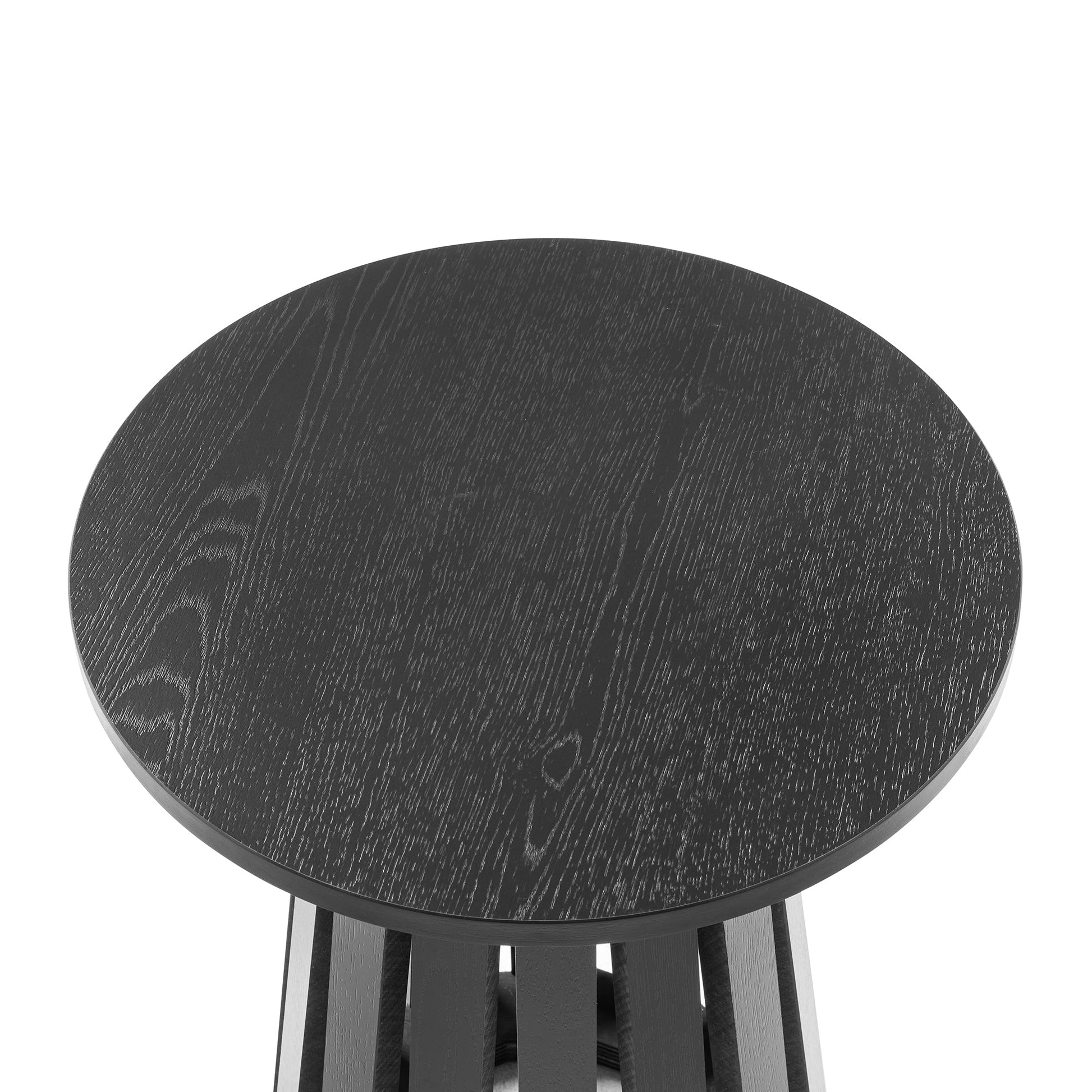 Layla End Table in Black (set of 2) - Ornate Home