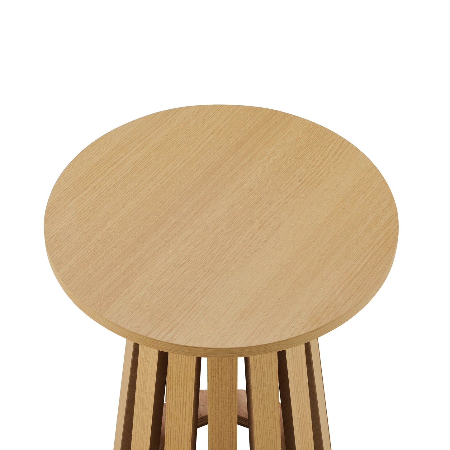 Layla End Table in Natural Oak - Ornate Home
