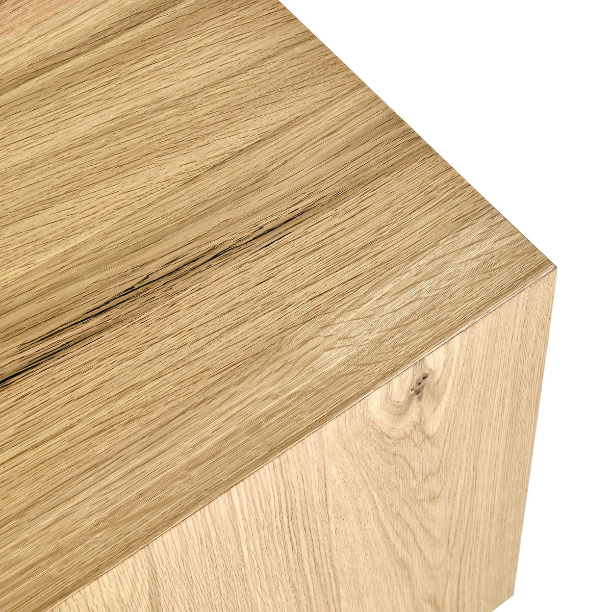 Layne Natural Square End Table - Ornate Home