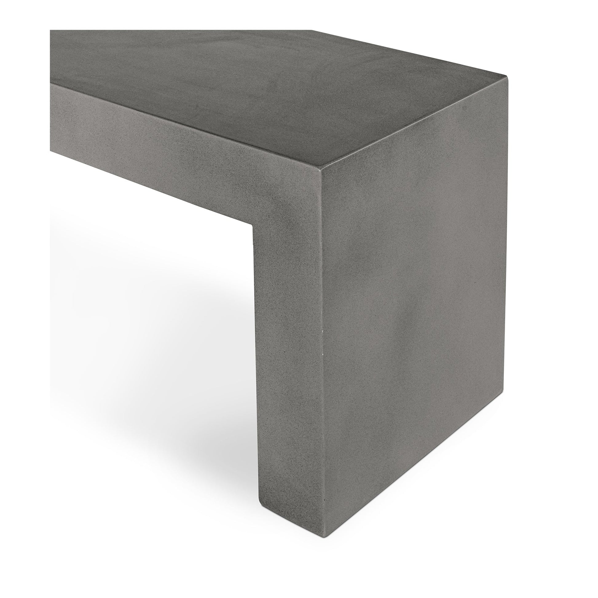 Lazarus Dark Grey Outdoor Bench - Ornate Home