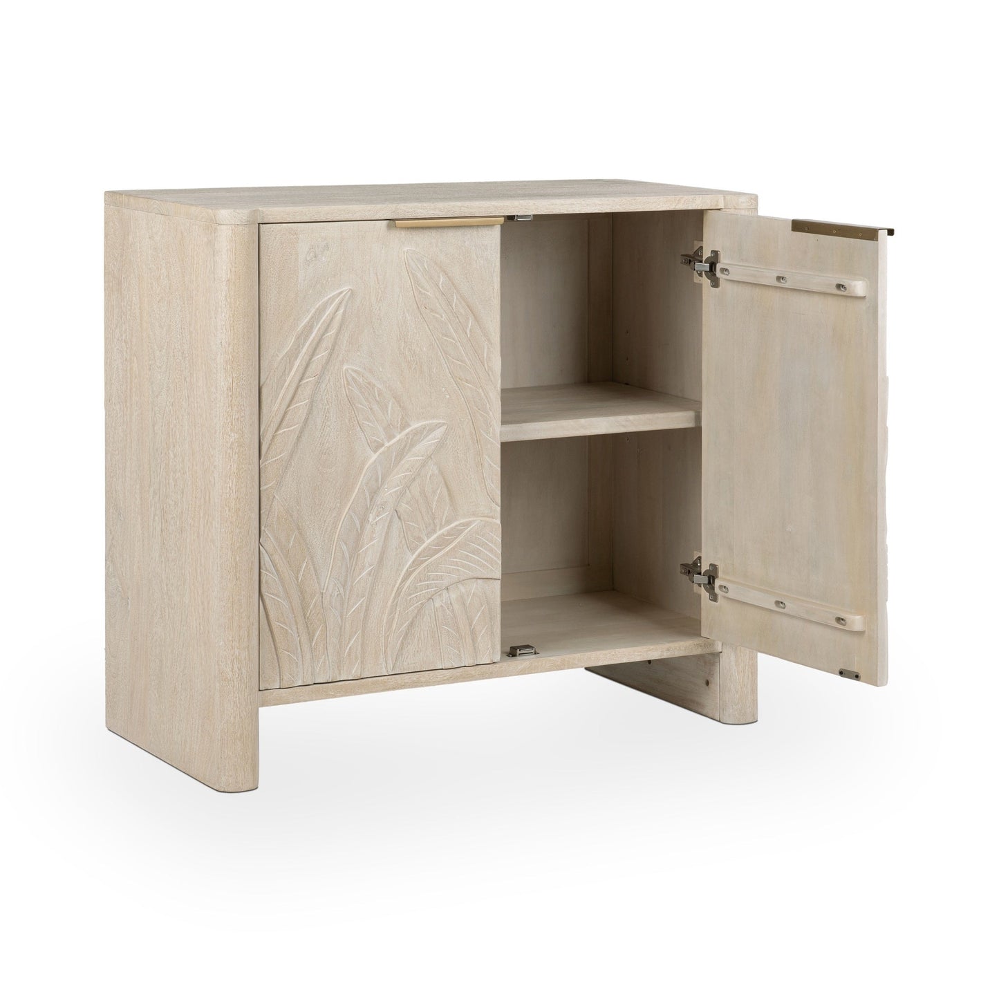Ledro Cream 2 Door Cabinet - Ornate Home