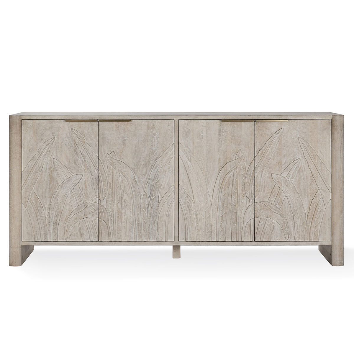 Ledro Whitewash Buffet - Ornate Home