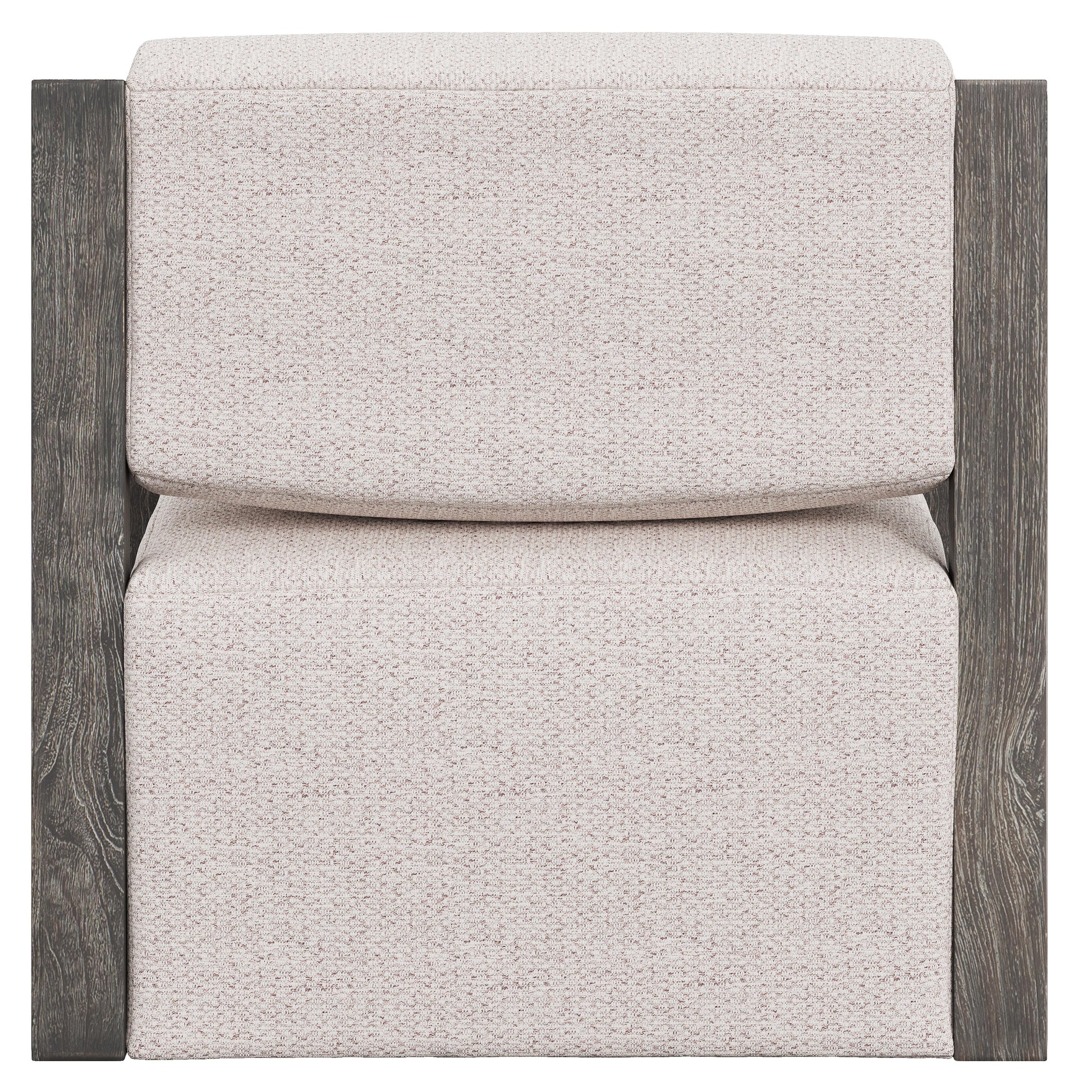 Leilani Beige/Cream/Smoked Truffle Outdoor Swivel Chair - Ornate Home