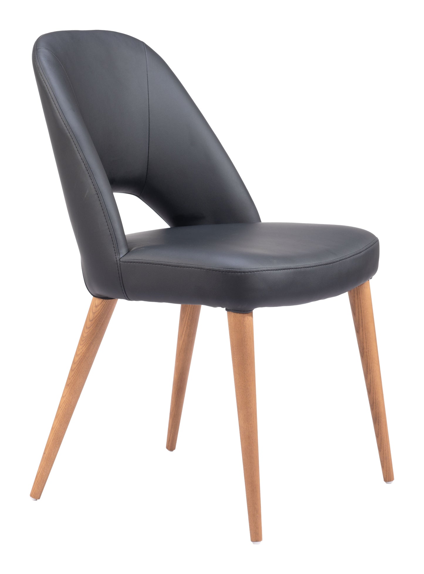Leith Black Dining Chair (Set of 2) - Ornate Home