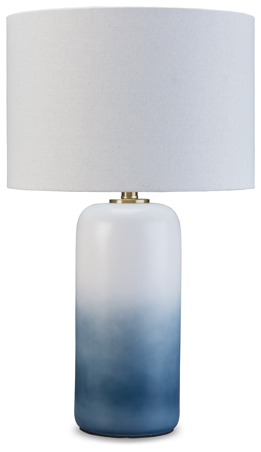 Lemrich White/Teal Table Lamp (Set of 2)- Viva Furn