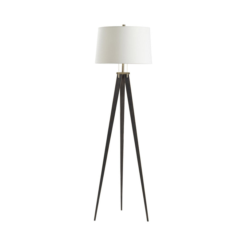 Lennon Bronze/Gold Floor Lamp - Ornate Home