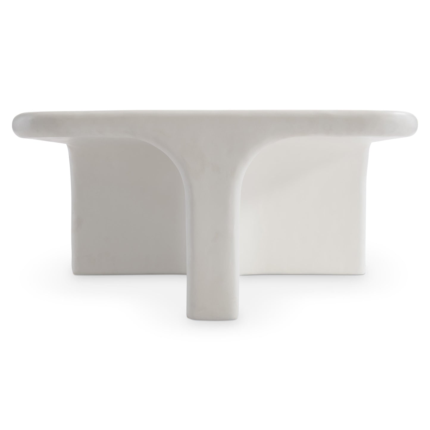 Lennox Chalky White Outdoor Cocktail Table - Ornate Home