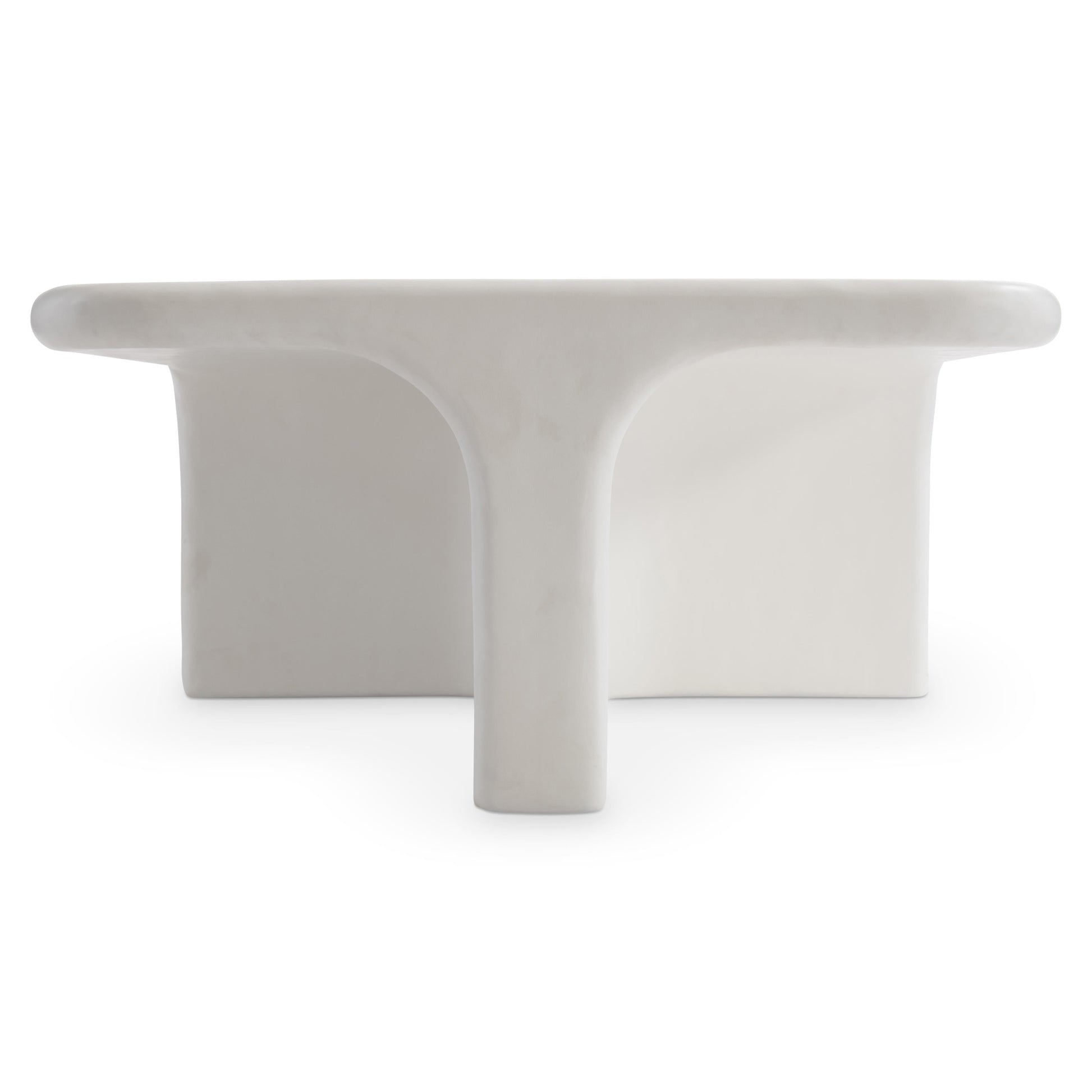 Lennox Chalky White Outdoor Cocktail Table - Ornate Home