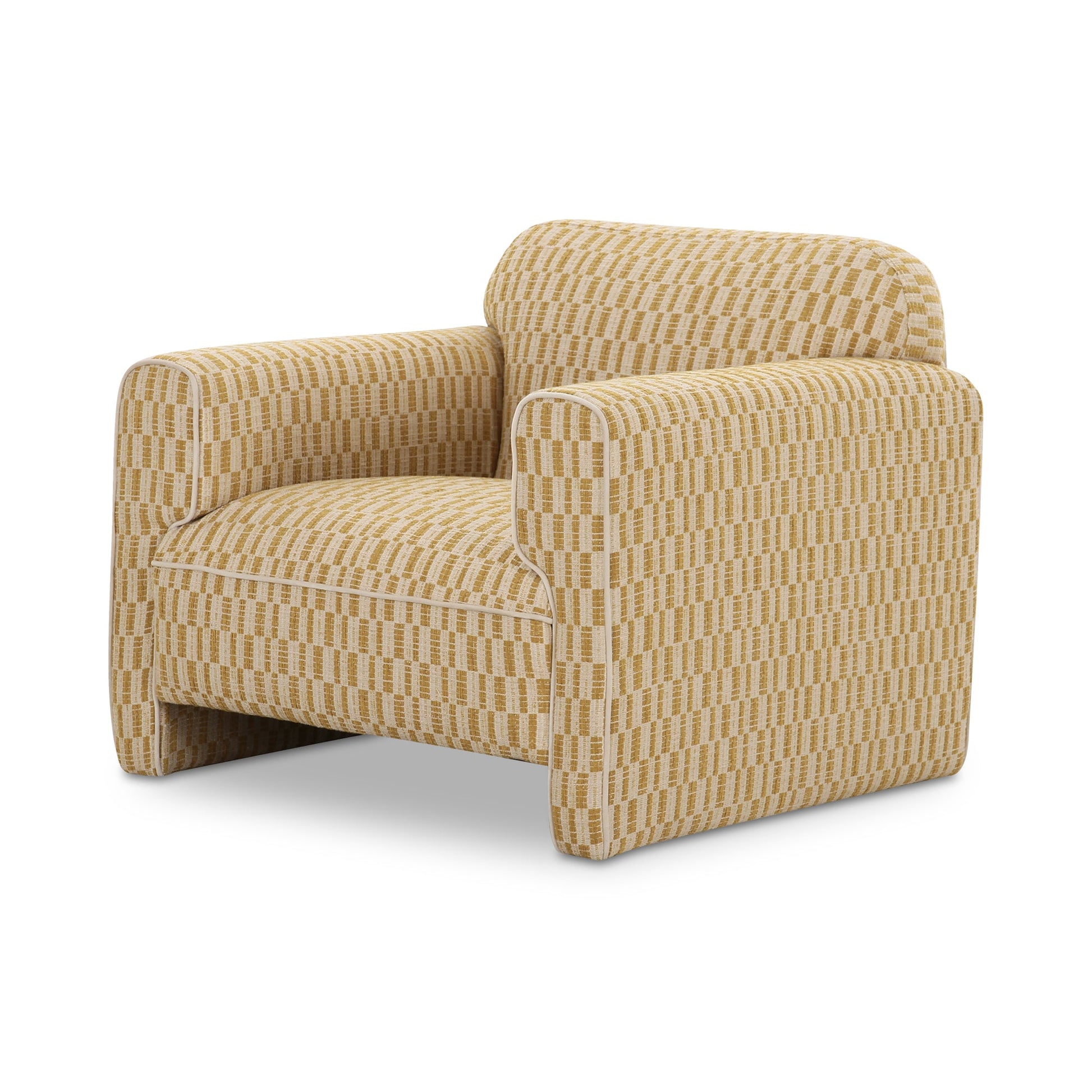 Leo Chartreuse Accent Chair - Ornate Home