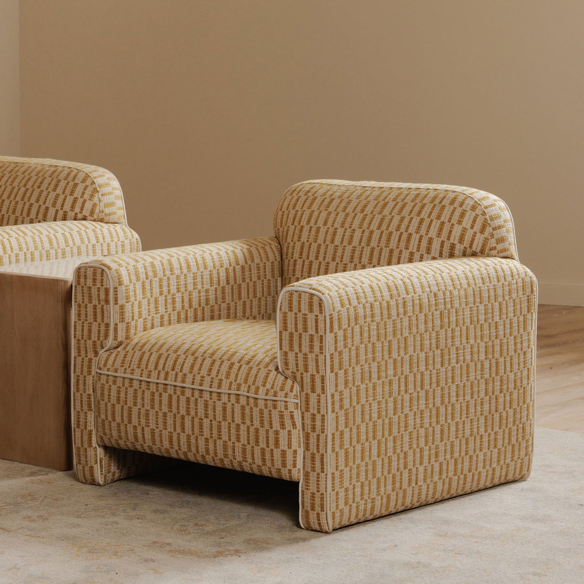 Leo Chartreuse Accent Chair - Ornate Home