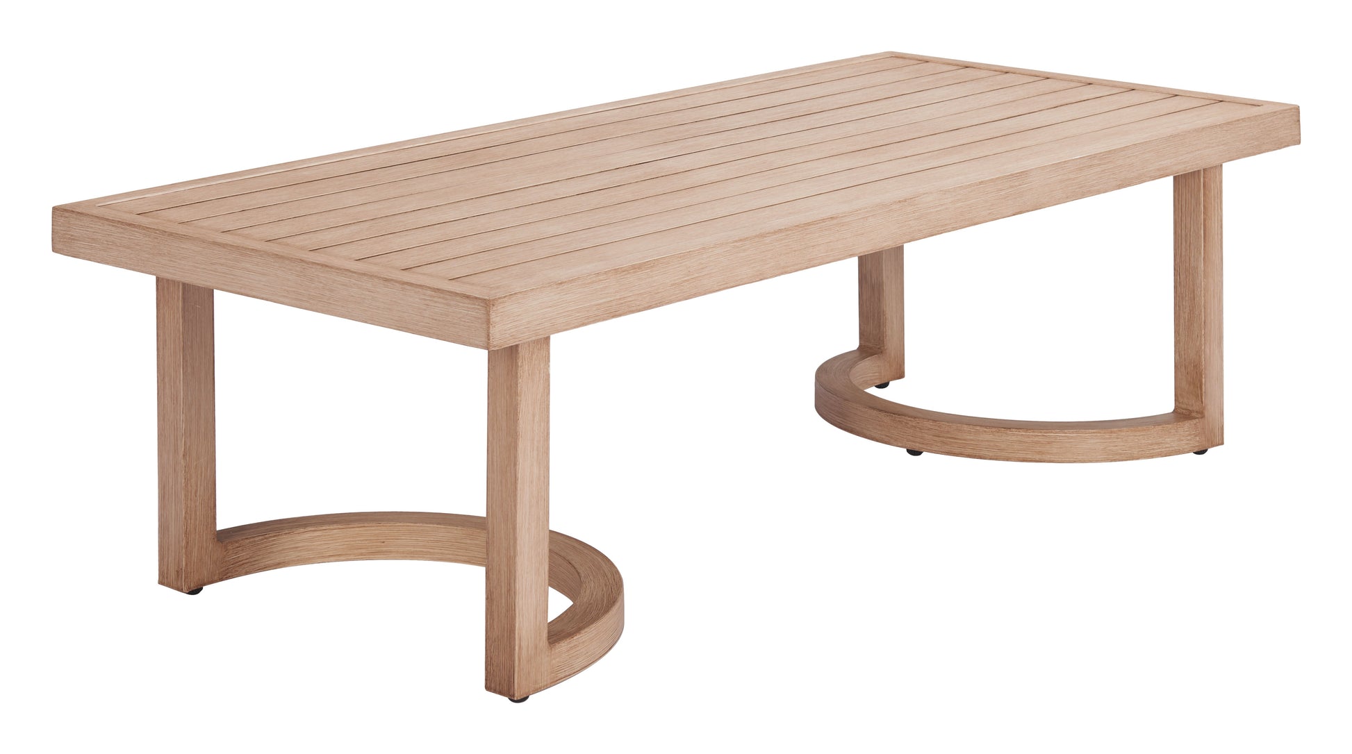 Leto Brown Outdoor Coffee Table - Ornate Home