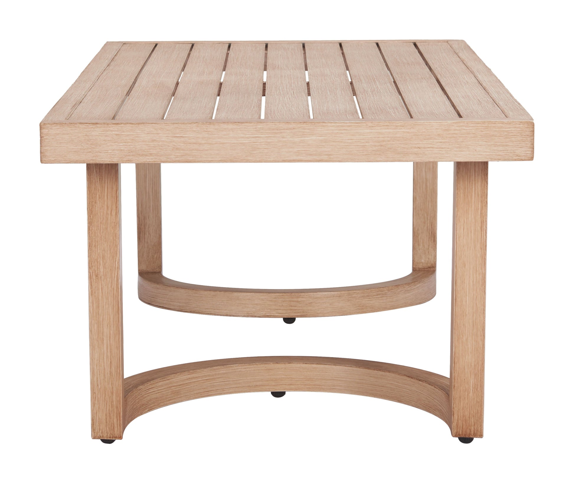 Leto Brown Outdoor Coffee Table - Ornate Home