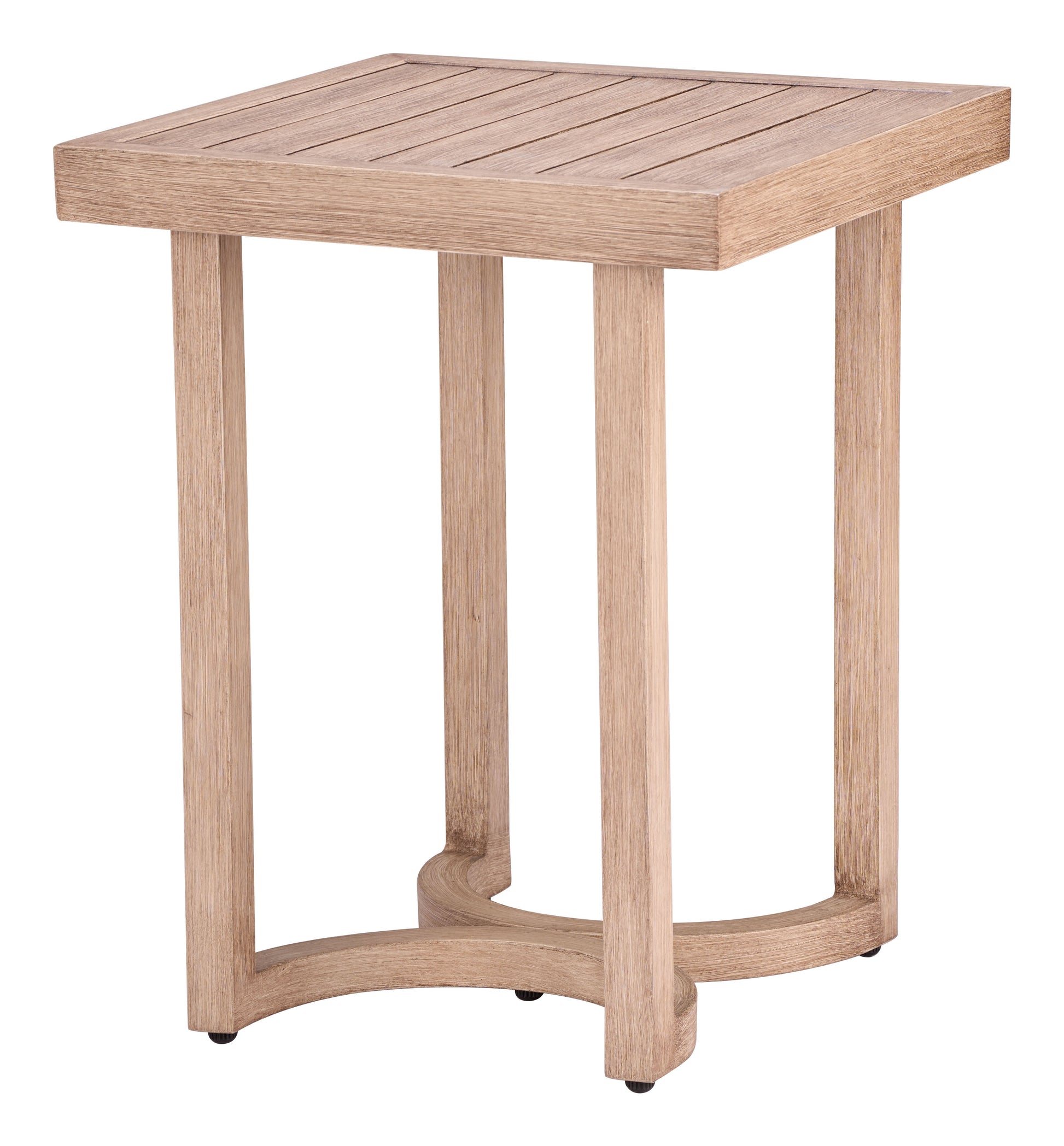 Leto Brown Outdoor Side Table - Ornate Home