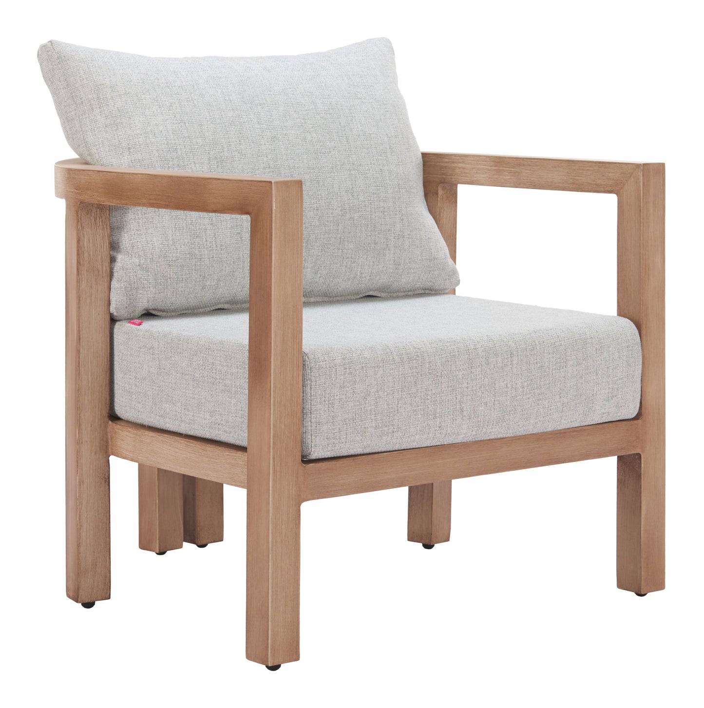Leto Gray Outdoor Armchair - Ornate Home
