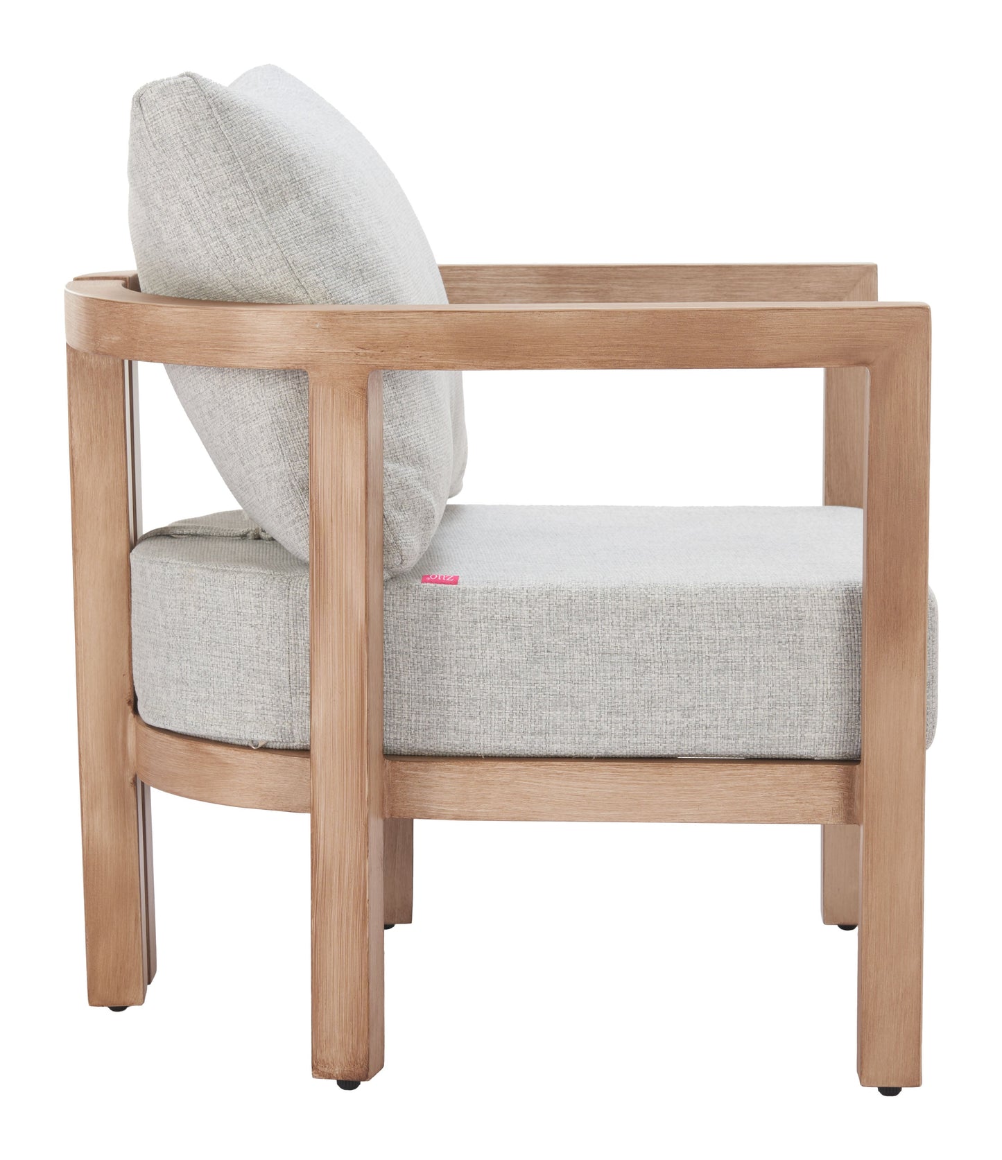 Leto Gray Outdoor Armchair - Ornate Home