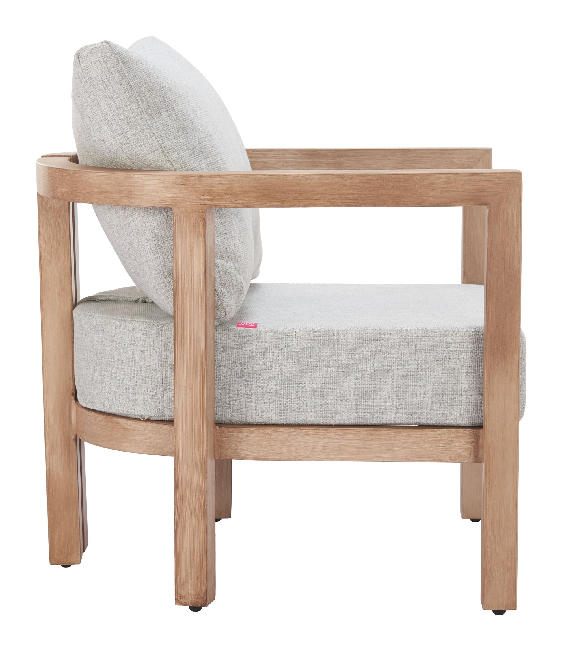 Leto Gray Outdoor Armchair - Ornate Home