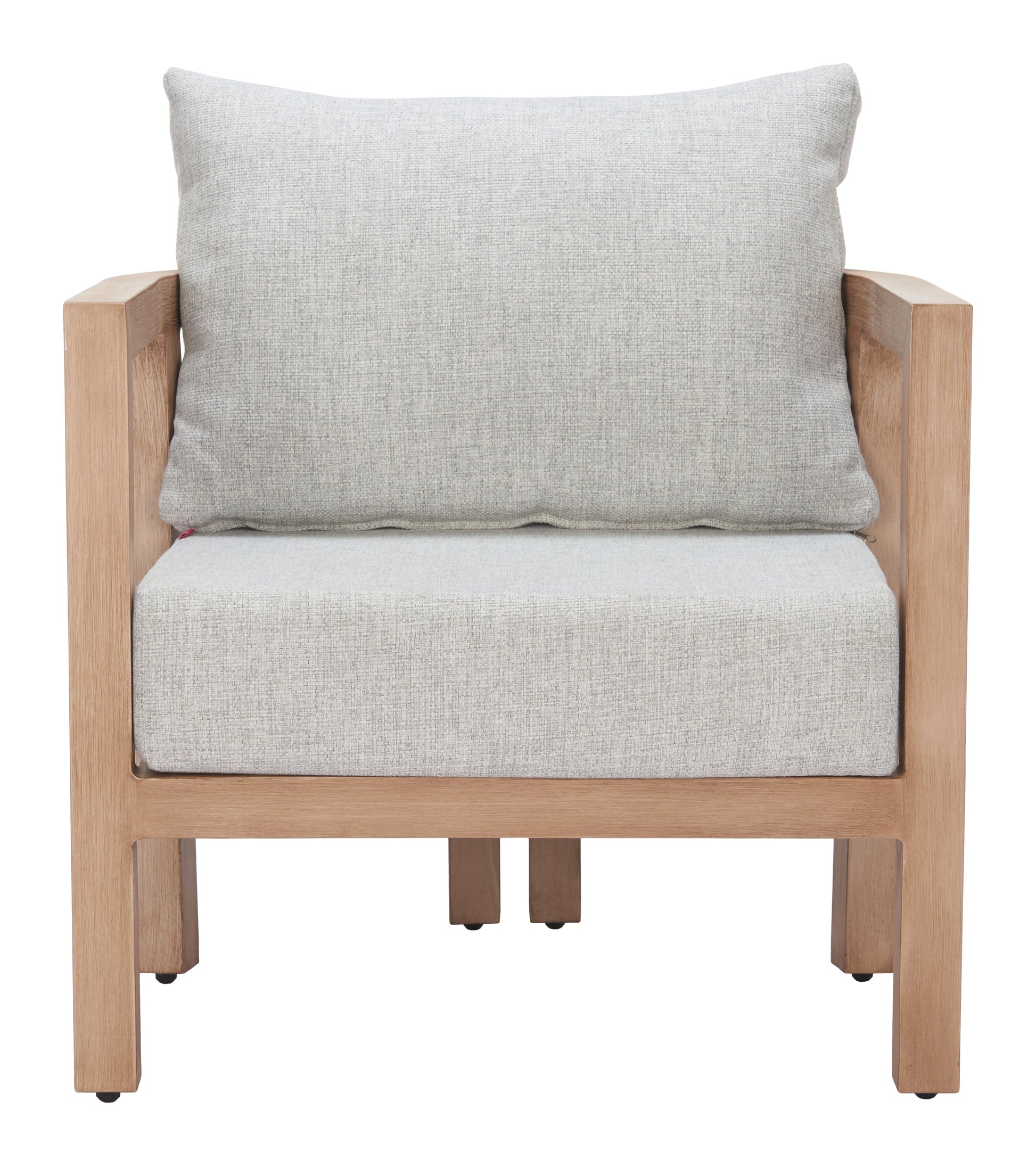Leto Gray Outdoor Armchair - Ornate Home