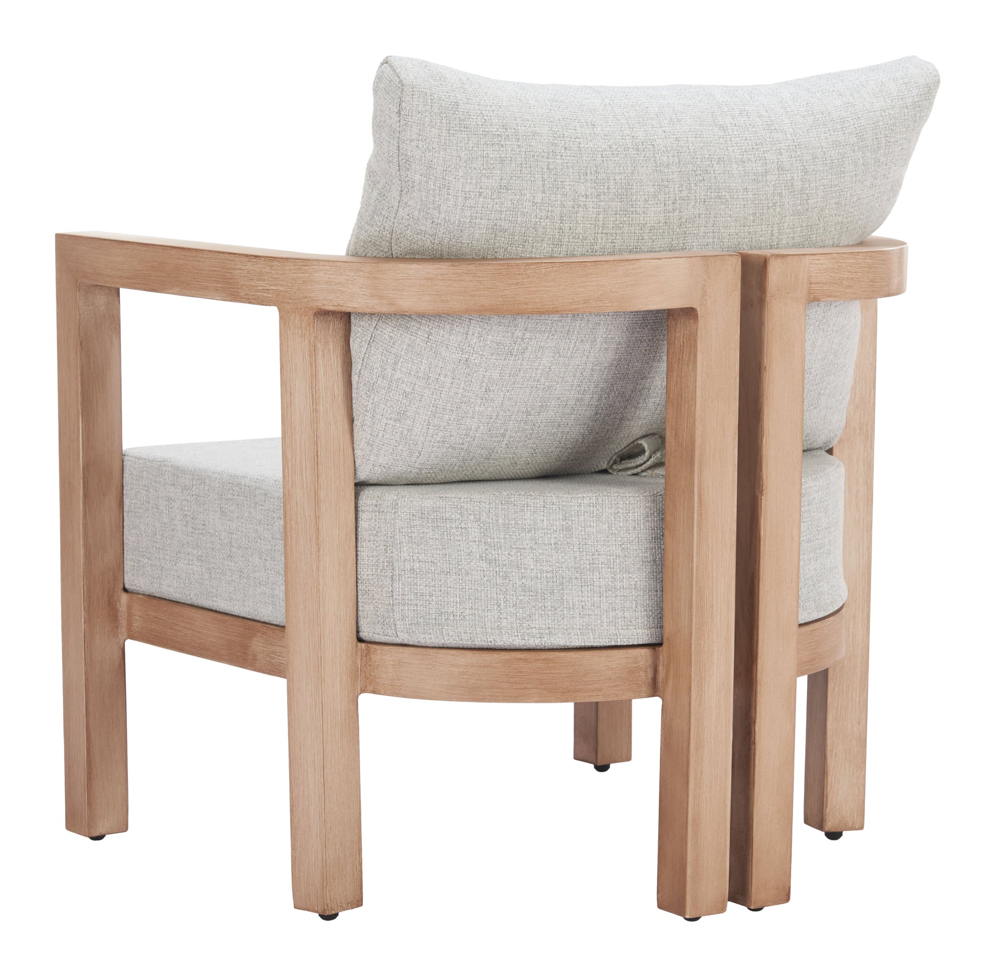 Leto Gray Outdoor Armchair - Ornate Home