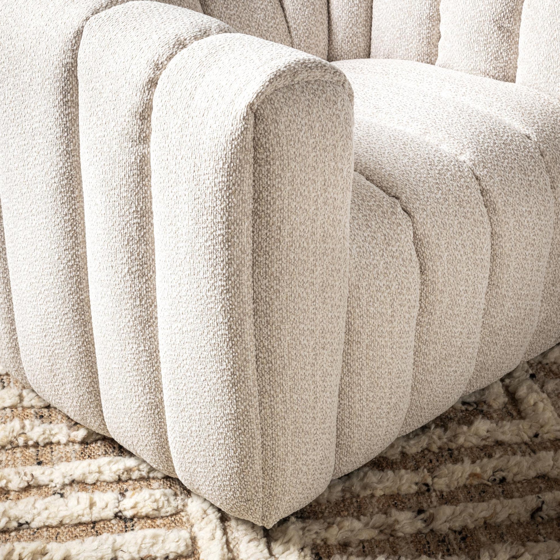Lexa Cream Swivel Chair - Ornate Home