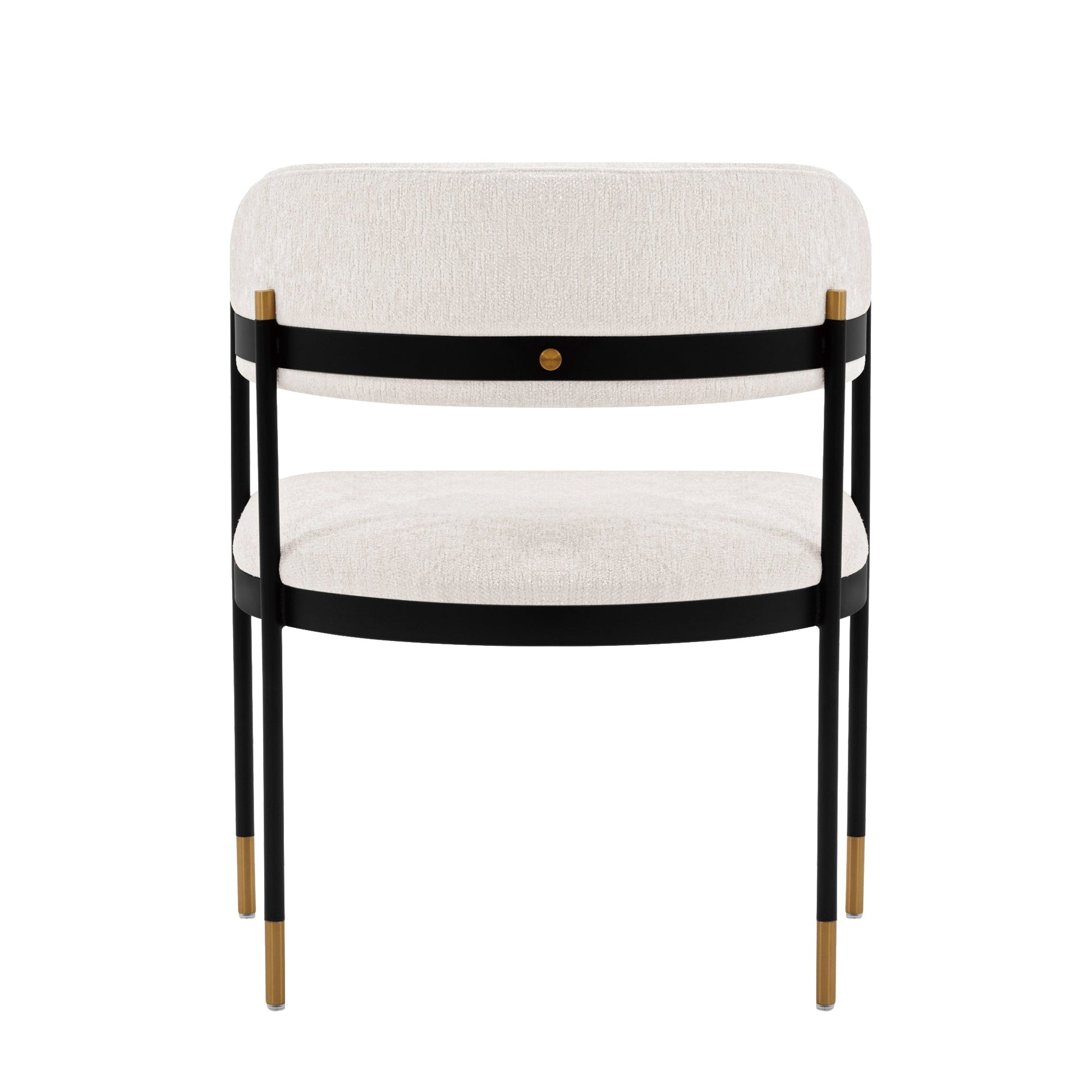 Lia Dining Armchair in Cream (Set of 2) - Ornate Home