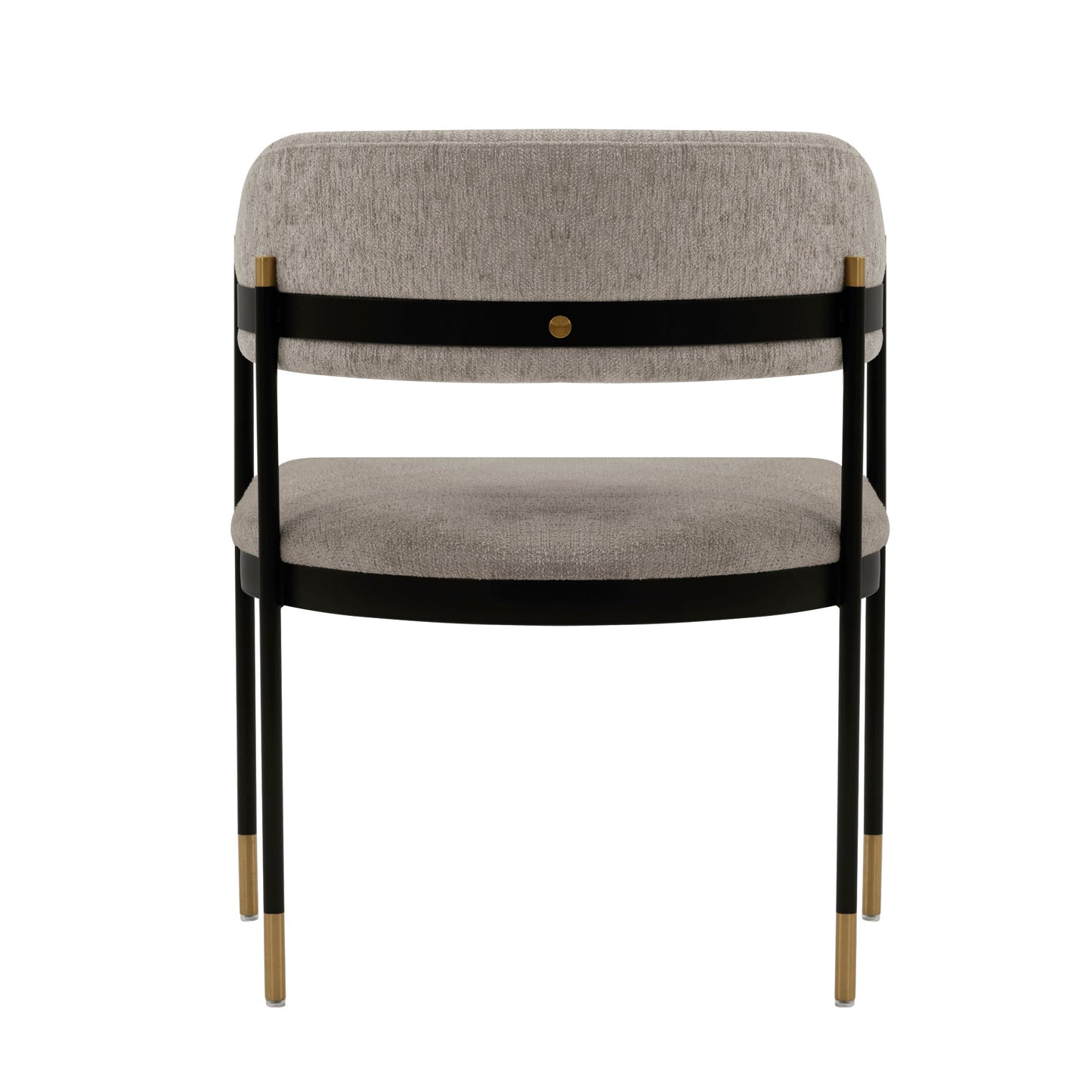 Lia Dining Armchair in Stone (set of 2) - Ornate Home