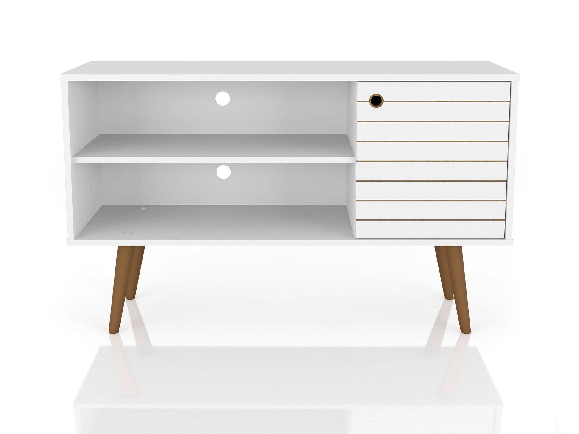 Liberty 42.52 TV Stand in White - Ornate Home