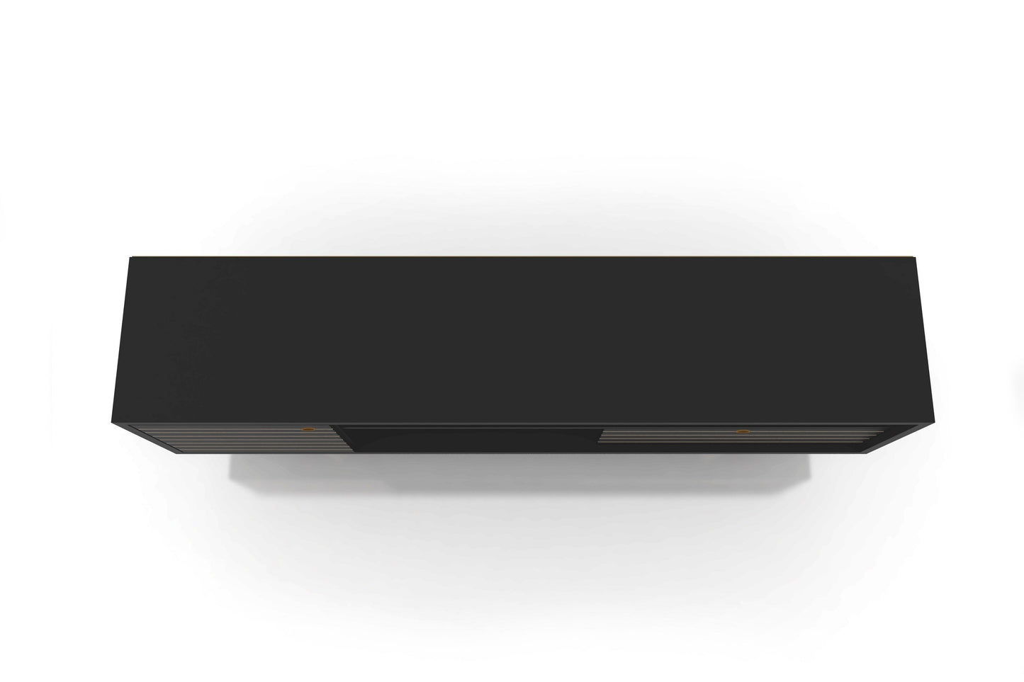 Liberty 70.86" Mid-Century Modern TV Stand in Black - Ornate Home