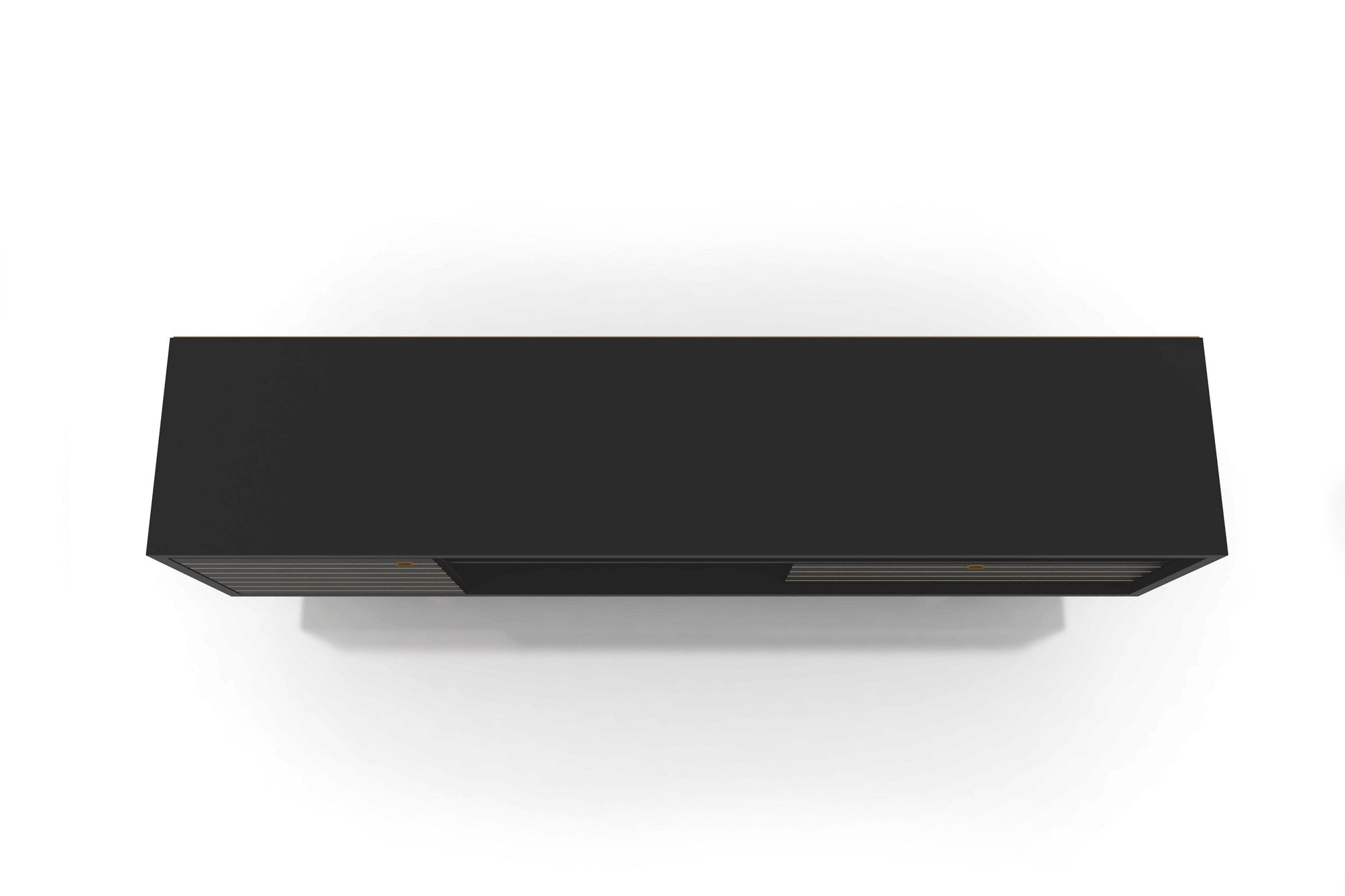 Liberty 70.86" Mid-Century Modern TV Stand in Black - Ornate Home