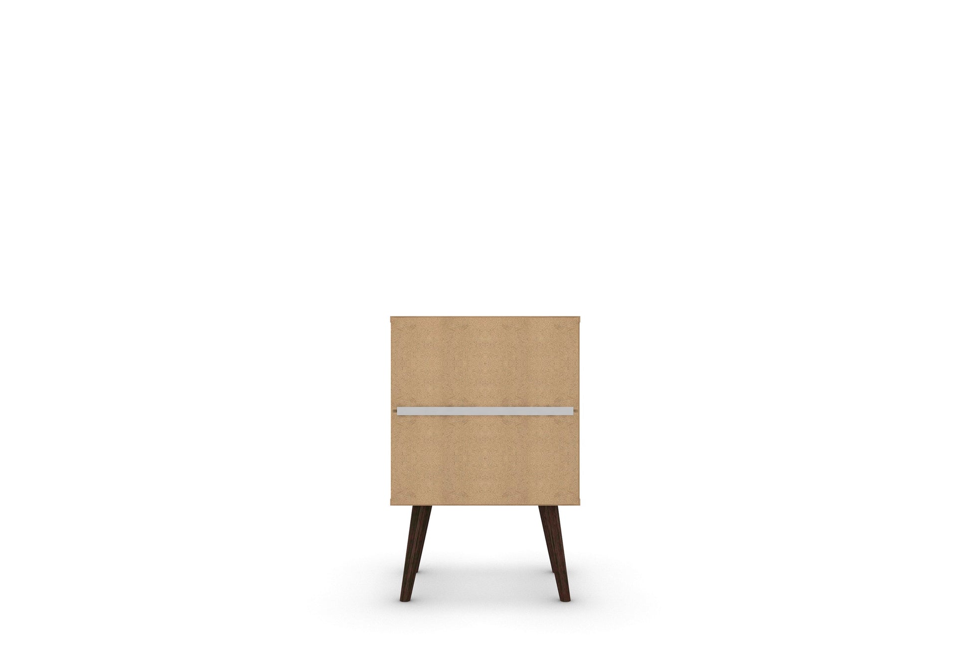 Liberty Mid-Century Modern Nightstand 1.0 in White and Yellow - Ornate Home
