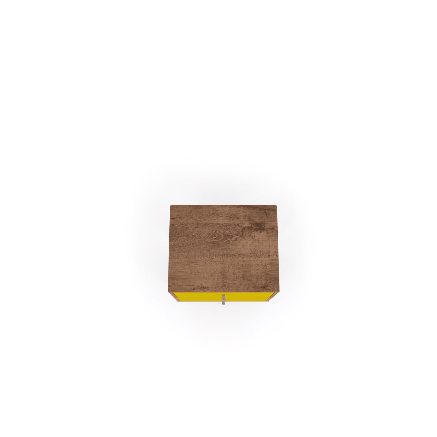 Liberty Nightstand 2.0 in Rustic Brown and Yellow - Ornate Home