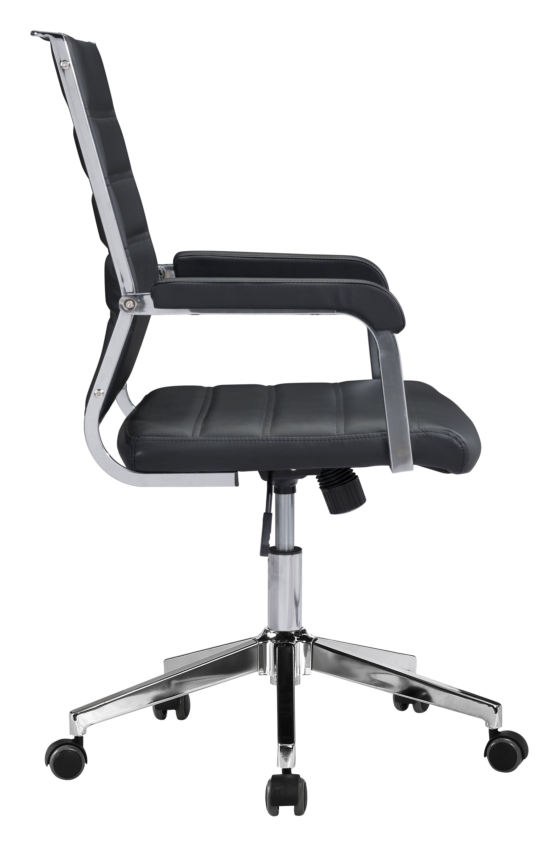 Liderato Black Office Chair - Ornate Home