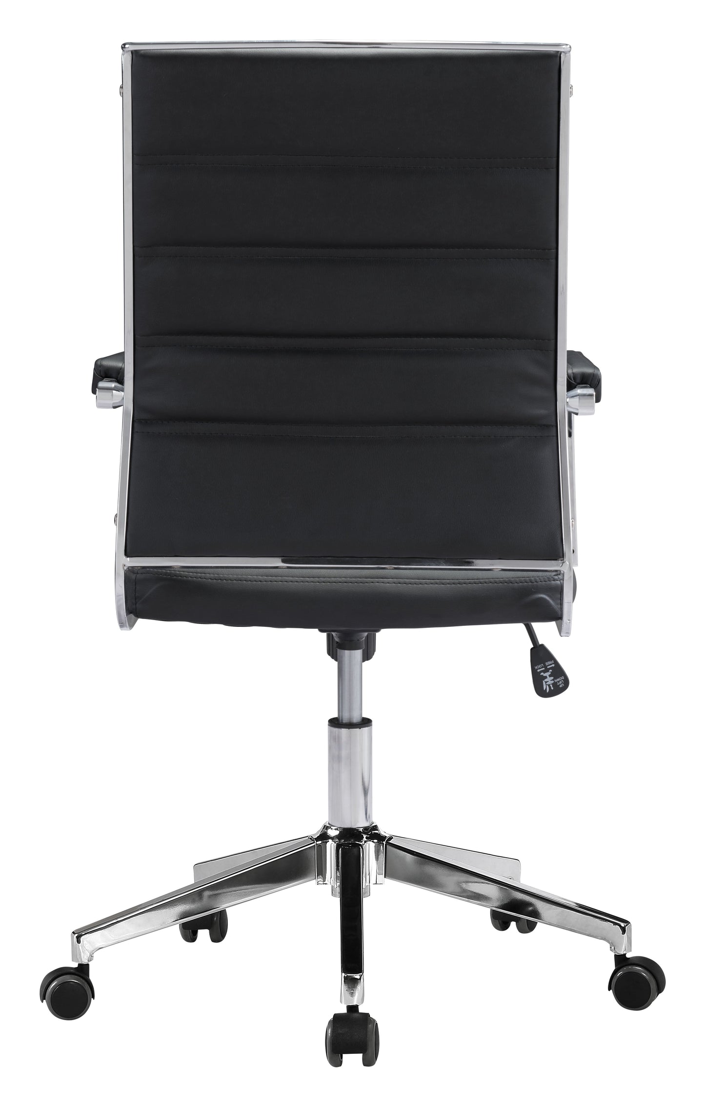 Liderato Black Office Chair - Ornate Home