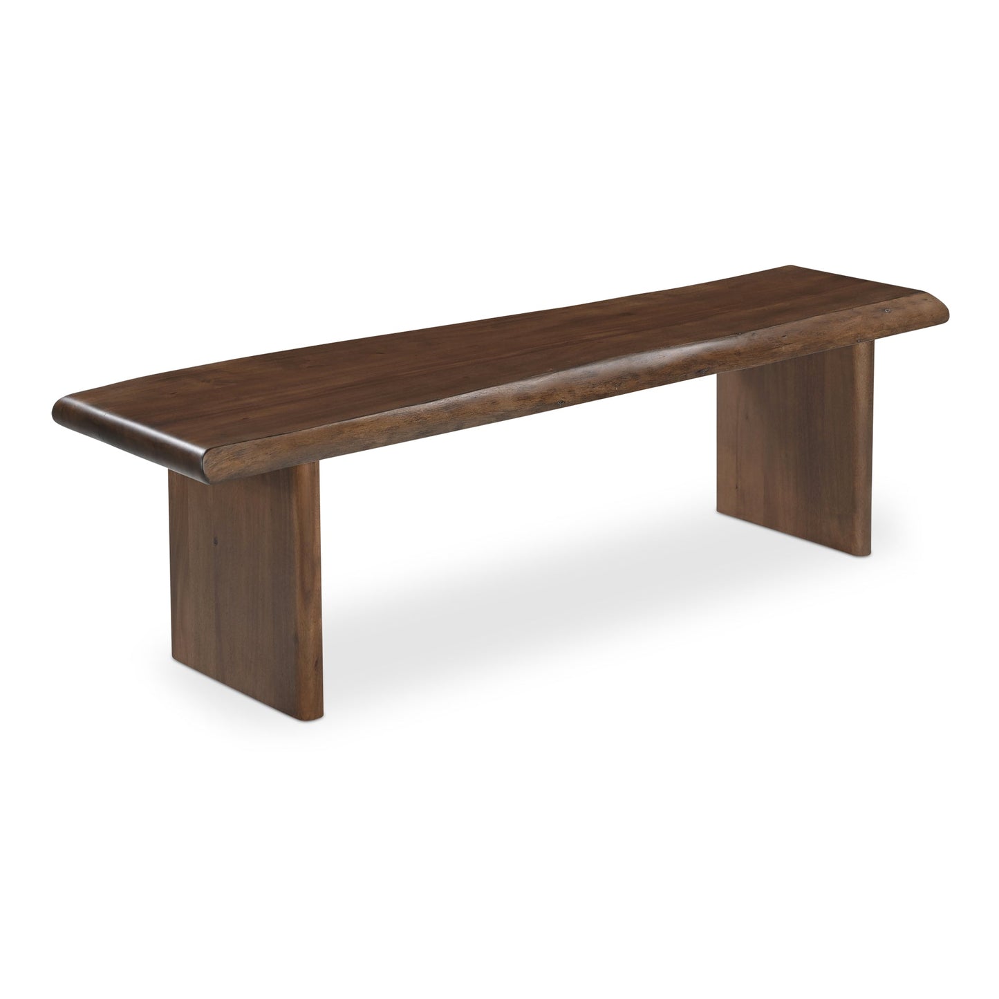 Lila Brown Large Dining Bench - Ornate Home