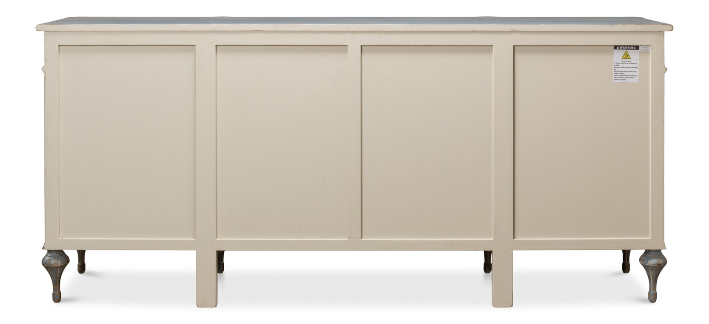Lilac Blue Sideboard - Ornate Home